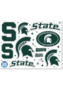 Michigan State Spartans 7.75" x 6" School Spirit Magnet