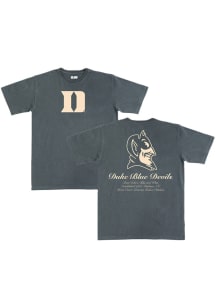 SLAM Duke Blue Devils Charcoal Homecourt Heavyweight Short Sleeve T Shirt