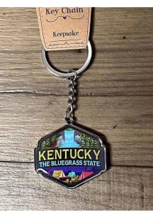 Kentucky Badge Keychain - Black