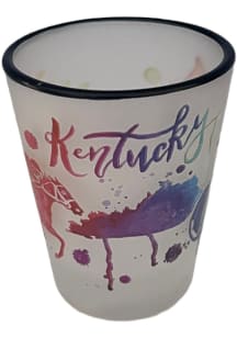Kentucky Watercolor Shot Glass