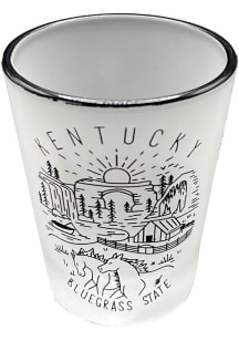 Kentucky Line Art Shot Glass