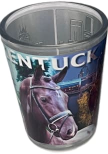Kentucky KY Foil Wrap Shot Glass
