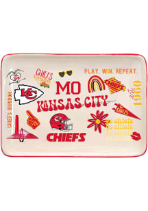 Kansas City Chiefs The Memory Company Loco Trinket Tray Desk Accessory