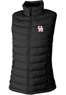 Columbia Houston Cougars Womens Black Powder Lite Vest