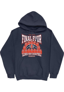 Illinois Fighting Illini Mens Navy Blue 2026 Men's Basketball Final Four Bound Player Jerseys Long..