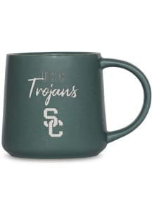 USC Trojans Sage Taper Ceramic Mug - Green