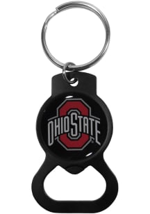 Ohio State Buckeyes Logo Keychain - Black