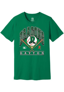 Summit Sportswear Dayton Dragons Kelly Green Homefield Short Sleeve Fashion T Shirt
