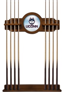 UConn Huskies Solid Wood Cue Rack Pool Table Accessories