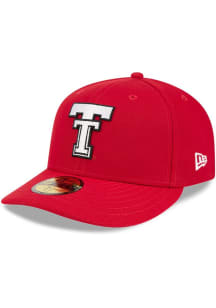 New Era Texas Tech Red Raiders Mens Red NCAA AC 59FIFTY Fitted Hat