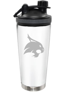 Texas State Bobcats 24oz Stainless Steel Bottle - White
