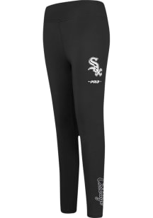 Pro Standard Chicago White Sox Girls Black Classic Essentials Bottoms Leggings
