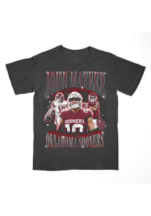 John Mateer Oklahoma Sooners Youth Charcoal The Year of Mateer Fashion Player Tee
