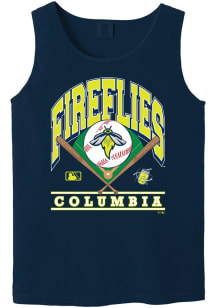 Summit Sportswear Columbia Fireflies Blue Homefield Short Sleeve T Shirt