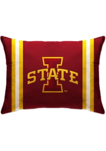 Iowa State Cyclones Bed Throw Pillow - Red