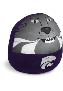 K-State Wildcats 15 inch Plushie Mascot Pillow Throw Pillow - Purple
