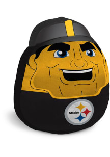 Pittsburgh Steelers 15 inch Plushie Mascot Pillow Throw Pillow - Black