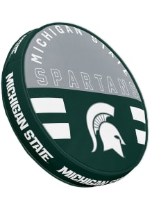Michigan State Spartans Circle Sqwish Pillow Throw Pillow - Green