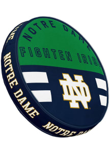 Notre Dame Fighting Irish Circle Sqwish Pillow Throw Pillow - Navy Blue