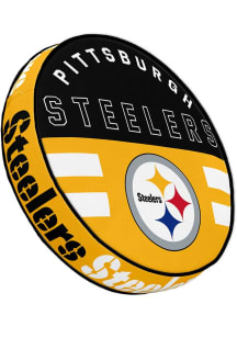 Pittsburgh Steelers Circle Sqwish Pillow Throw Pillow - Midnight Green