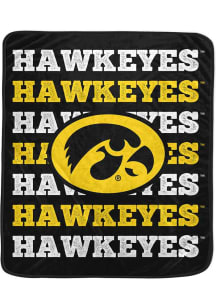 Iowa Hawkeyes Repeat Refresh 60x70 Fleece Blanket - Black