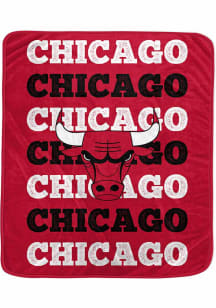 Chicago Bulls Repeat Refresh 60x70 Fleece Blanket - Red
