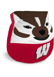 Wisconsin Badgers 15in Plushie Mascot Pillow Throw Pillow - Red