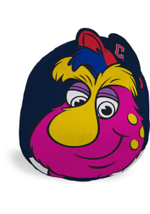 Cleveland Guardians Vibrant 15 inch Plushie Mascot Pillow Throw Pillow - Navy Blue