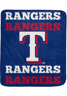 Texas Rangers Repeat Refresh 60x70 Fleece Blanket - Blue