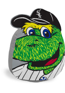 Chicago White Sox 15 inch Plushie Mascot Pillow Throw Pillow - Black