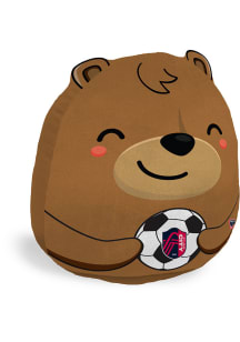 St Louis City SC 15 inch Plushie Mascot Pillow Throw Pillow - Red