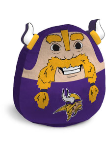 Minnesota Vikings 15 inch Plushie Mascot Pillow Throw Pillow - Purple