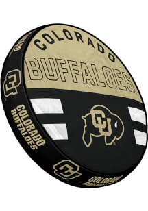 Colorado Buffaloes Circle Sqwish Pillow Throw Pillow - Silver