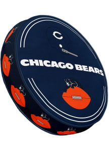 Chicago Bears Circle Sqwish Pillow Throw Pillow - Navy Blue