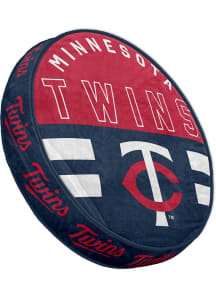 Minnesota Twins Circle Plushlete Throw Pillow - Blue