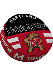 Maryland Terrapins Circle Plushlete Throw Pillow - Red