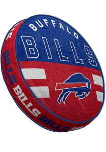 Buffalo Bills Circle Plushlete Throw Pillow - Blue