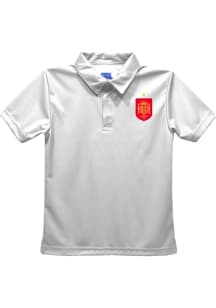 Vive La Fete Spain National Team Youth White Dave Short Sleeve Polo Shirt