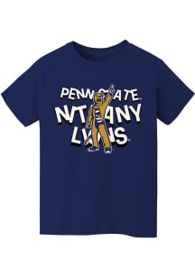 Vive La Fete Penn State Nittany Lions Toddler Navy Blue Ian Short Sleeve T-Shirt