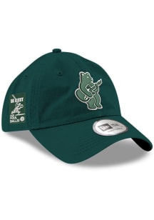New Era Chicago Cubs Be Alert For Foul Balls Side Patch Tonal Casual Classic Adjustable Hat - Gree..