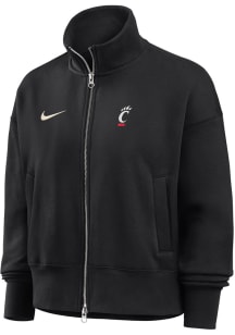 Nike Cincinnati Bearcats Womens Black Phoenix Track Light Weight Jacket