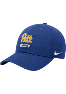 Nike Pitt Panthers Lacrosse Club Cap Adjustable Hat - Blue