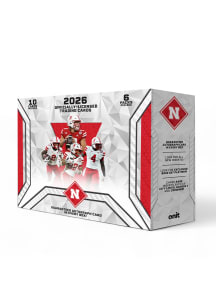 Nebraska Cornhuskers 2026 Football Platinum Box Collectible NCAA Cards - Scarlet Red