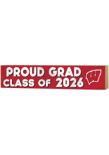 KH Sports Fan Wisconsin Badgers Class Of Sign - Red