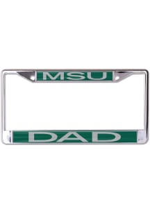 Michigan State Spartans Dad License Plate Frame - Green