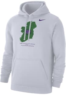 Nike K-State Wildcats Mens White Football Aer Lingus College Football Classic Long Sleeve Hoodie