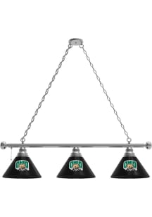 Ohio Bobcats 3 Shade Silver Billiard Lamp