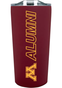Minnesota Golden Gophers 18oz Soft Touch Alumni Stainless Steel Tumbler - Maroon