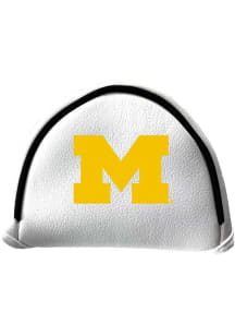 Michigan Wolverines White Mallet Putter Cover