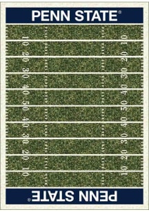 Penn State Nittany Lions 4x6 Homefield Interior Rug - Navy Blue